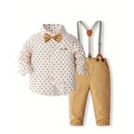 Kids Corner Boys 2Pcs Formal-Brown