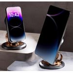 product_image_name-ARHANORY-Wireless Bluetooth Speaker Portable Amplifying Speaker Rotating Sensor Speaker Smart Induction Phone Stand Speaker-2