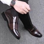product_image_name-Fashion-Men's Business Leather Shoes-Brown-3