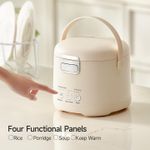 Focustar 1.2L Mini Rice Cooker - Titanium Inner Pot, 12H Timer & Multi-Function Smart Cooker for 1-2 Persons - image 7