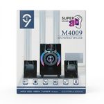 T9 M4009 Surround Sound Soundbar - Heavy Duty Portable Speaker with USB and FM Radio