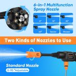 Generic Portable Pressure Washer, 6 In 1 Nozzle - image 3