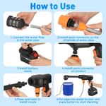 Generic Portable Pressure Washer, 6 In 1 Nozzle - image 7