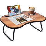 product_image_name-Generic-Laptop bedside table for dining and laptop use, perfect for enjoying breakfast in bed, with a TV tray featuring a cup holder/drawer.-1
