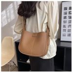product_image_name-Fashion-Women's tote shoulder bag, PU leather handbag, vintage bucket bag-2
