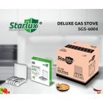 Starlux Deluxe - Durable - High Quality 4-Burner Table Top Gas Stove - White - image 2