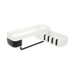 product_image_name-Generic-Corner Shower Bathroom Shelf - White-7