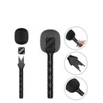 Generic Wireless microphone stick for Lavalier Mics- Portable handheld interview Adapter - image 3