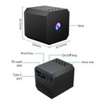 product_image_name-Generic-Mini Secret Wireless WIFI SpyHidden Surveillance Camera  With Motion Ddtection,Night Vision Nanny Camera With Inbuilt Battery -2