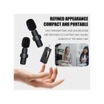 Generic K35 3.5mm Wireless Microphone (dual Microphone)-black - image 3