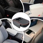 product_image_name-Generic-Car center armrest box mat, multi-functional center armrest box cover, armrest storage cover, armrest box accessories, black and red-5