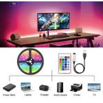 product_image_name-AD-RGB Multi - Coloured Remote Control 4 Metres LED Strip Decorative Multi - Functional Mode - Multicolor-4