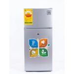 Oscar  85L Double Door Refrigerator – Energy Saving, Super Cooling, Compact Design – Silver