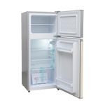 Oscar  85L Double Door Refrigerator – Energy Saving, Super Cooling, Compact Design – Silver - image 2