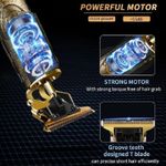 product_image_name-Generic-USB Electric Hair Cutting Machine Rechargeable Hair Clipper Man Shaver Trimmer Barber Professional Beard Trimmer  T9  Pro-4