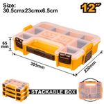 Ingco PBX1211 Plastic Organizer - Yellow