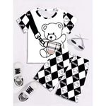 product_image_name-Yemlays-Two-Piece White Bear Short-Sleeve Suit - White-1