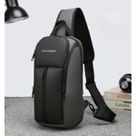 Fashion  Waterproof Pro Oxford Leather Chest Bag - Multicolour