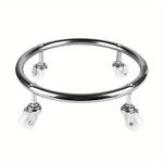 product_image_name-Generic-Heavy-Duty Dolly Heavy-Duty Stee, Gas Cylinder Dolly with Locking Wheels , Safe & Easy Mobility for Standard Propane Tanks-2