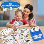 product_image_name-Generic-Educational reading games for boys and girls aged 3-8, children's educational gifts and toys - Blue-4
