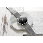 product_image_name-Fantor-WF1002G Stainless Steel Silver Watch - Black Dial-3
