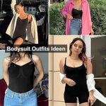 product_image_name-Fashion-Full Body Shaper Tummy Control Waist Bodysuit - Black-7