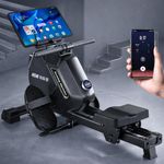 product_image_name-Generic-Magnetic Rowing Machines for Home 350 LB Weight Capacity, 32 Levels Resistance Row Machine with Dual Slide Rail Space-Saving Vertical Storage - Black-2