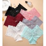 product_image_name-White Label-10 Pieces Of Lace Panties Set - Multicolor-3