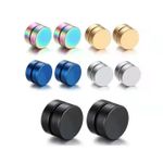 product_image_name-AD-3pcs Crystal Magnetic Ear Ring - Sliver/Gold-1