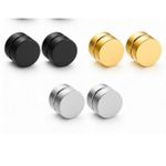 product_image_name-AD-2pcs Crystal Magnetic Ear Ring - Sliver/Gold-2