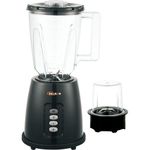Delron DB-202 2in1 Blender Unbreakable Jar - 1.5Litres - Black - black