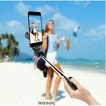 Generic Convertible Selfie Stick/Tripod - With Bluetooth Remote Control - Black - image 8