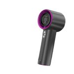 Generic Portable Rechargeable Handheld Cooling Fan with LED Digital Display-Gray - image 2