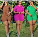 product_image_name-Generic-Fashion Classy Two-Piece Short Set - Green-3