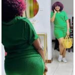 product_image_name-Generic-Fashion Classy Two-Piece Short Set - Green-4