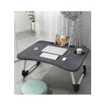 Generic Lightweight & Portable Folding Laptop Desk for Bed & Sofa – Multi-Purpose Study & Work Table – Black