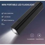 product_image_name-Generic-Portable mini flashlight - Black-2