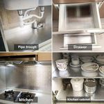 Generic Oil-proof Wall Sticker for Kitchen 40cm*2m - Silver - image 8