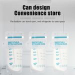 Generic 30 Pieces Breast Milk Storage Bag - 200ml Blue - image 7