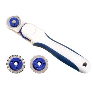 Fabric Roller Cutter High Quality Portable Patchwork Roller Wheel Quilting  Rotary Cutters Stainless Steel Cutter With