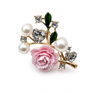  Luxury Blue Brooch Pin – Elegant Crystal