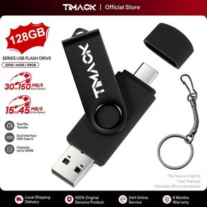 Timack 128GB Pendrive Flash Drive High Speed OTG TYPE-C