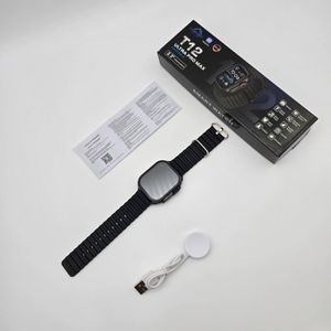 Litglobe T12 Ultra Pro Max Bluetooth Call Smart Watch 49mm 2.3" OLED Full Touch Sports Watch For Android iOS