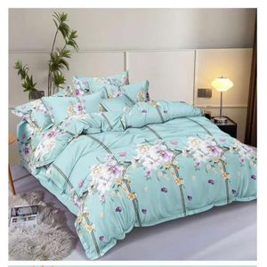 Spice Bedsheets Queen Size Bedsheet-4 Pieces- Green
