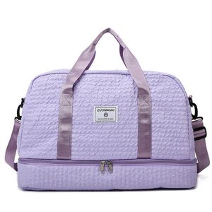 China Image Large travel duffel bag , purple 