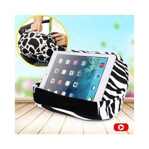 Portable Lightweight Tablet Pillow Holder Cushion Reading Stand For iPad Zebra (zebra) - Multicolor
