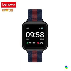 Lenovo S2 Smart Watch 1.4 Inches Fitness Tracker Fabric Watch Band - Black