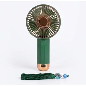 Mini Briadal Air Cooling Hand Fan - Red,Green,Blue and Yellow