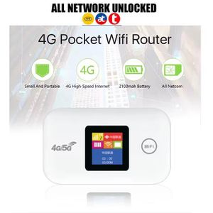 Wireless 4G/5G Mobile WiFi Router 150Mbps Pocket MiFi Modem with Sim Card Slot - NEW MODEL
