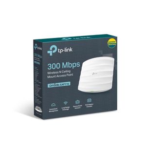 TP-Link EAP110 300Mbps Wireless N Ceiling Mount Access Point - White